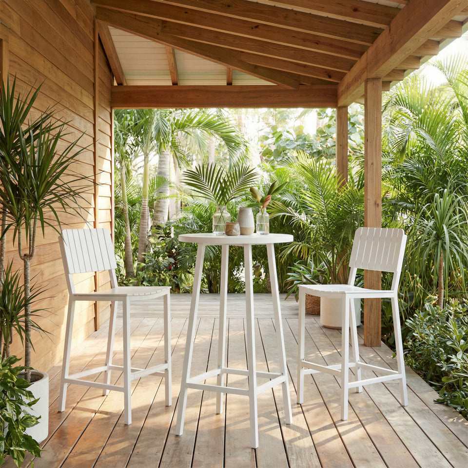 Ren Bar Table White