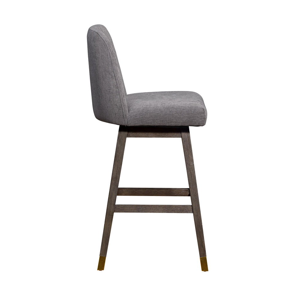 Amelia Swivel Bar Stool - Set of 3