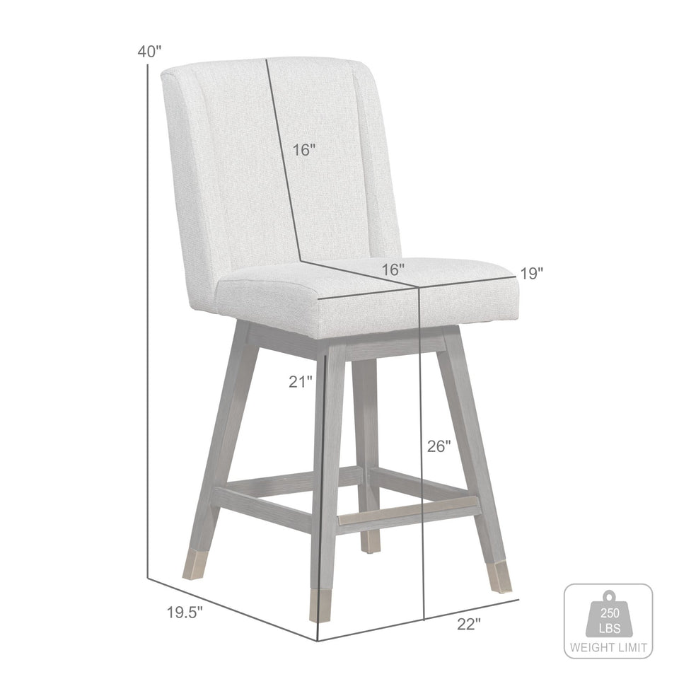 Constantine Swivel Counter Stool