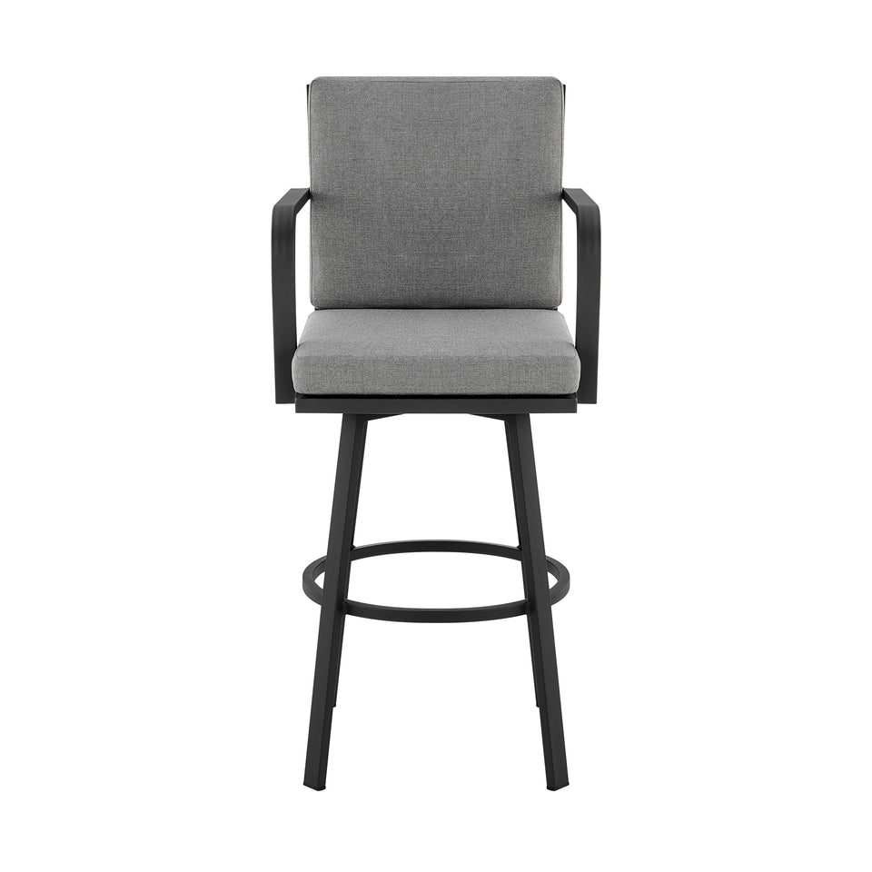 Arnauld Outdoor Swivel Bar Stool - Set of 4