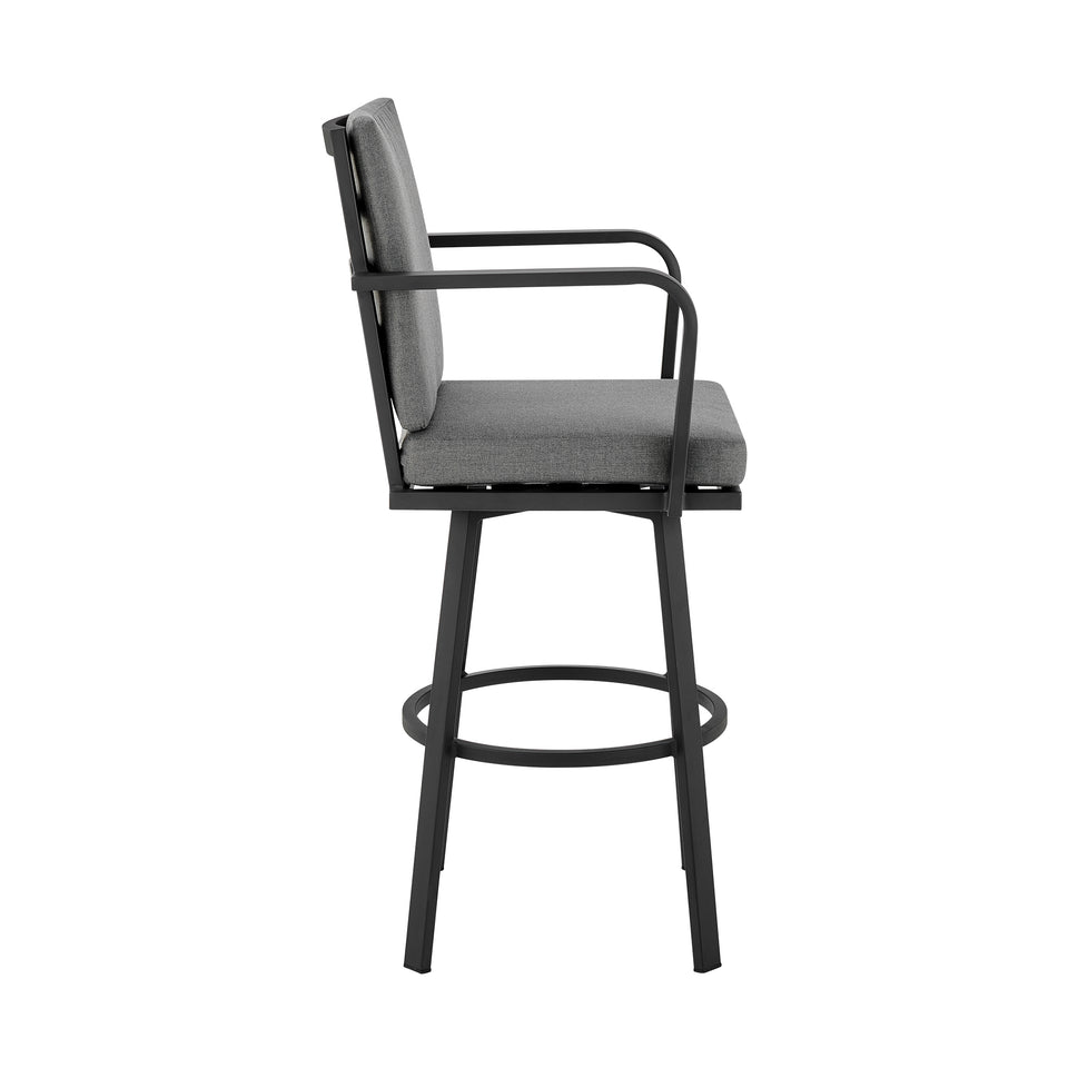 Arnauld Outdoor Swivel Bar Stool - Set of 4