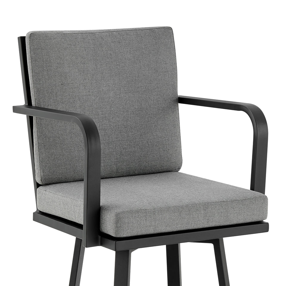 Arnauld Outdoor Swivel Bar Stool - Set of 4