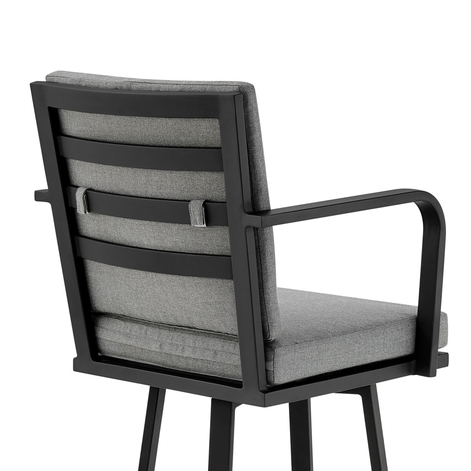 Arnauld Outdoor Swivel Bar Stool - Set of 4