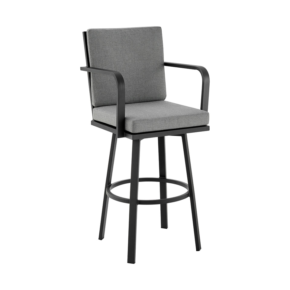 Arnauld Outdoor Swivel Bar Stool - Set of 4
