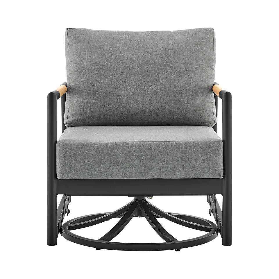 Crown Outdoor Swivel Glider Lounge Chair