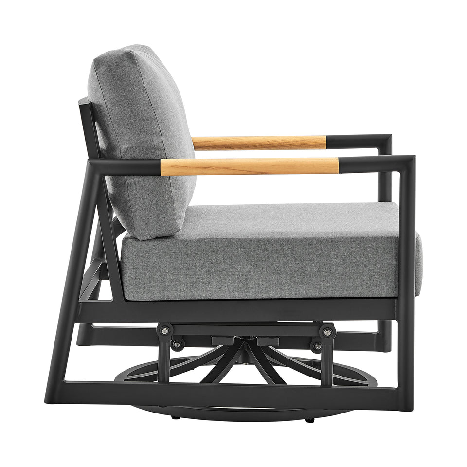 Crown Outdoor Swivel Glider Lounge Chair