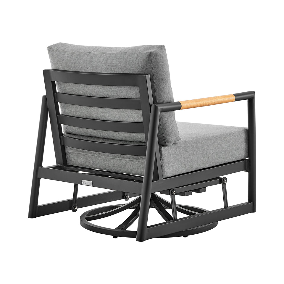 Crown Outdoor Swivel Glider Lounge Chair