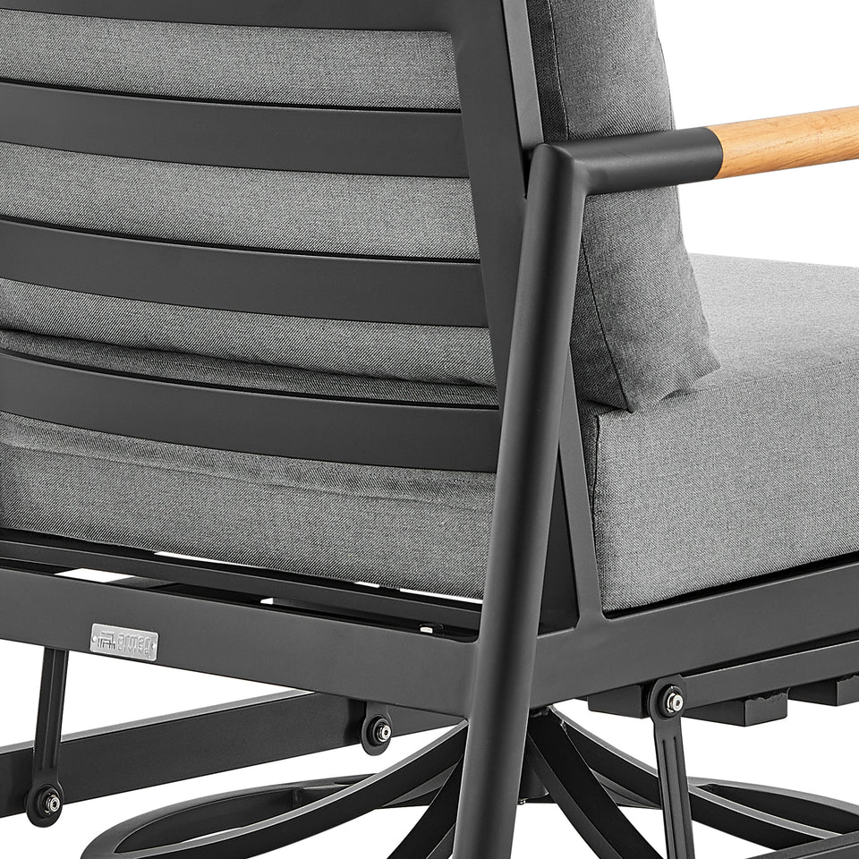 Crown Outdoor Swivel Glider Lounge Chair