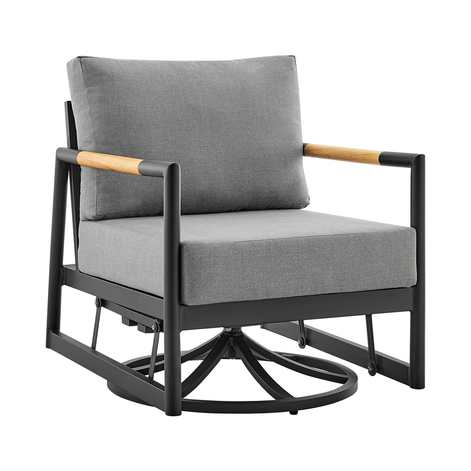 Crown Outdoor Swivel Glider Lounge Chair