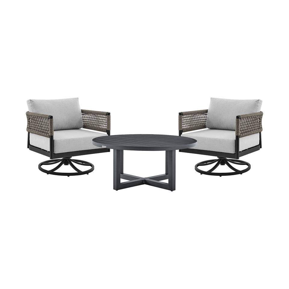 Alegria and Menorca 3 Piece Seating Set