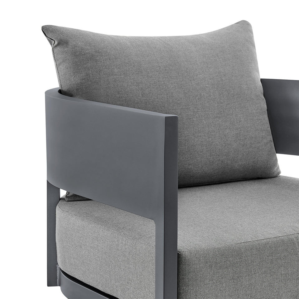 Menorca 3 Piece Patio Swivel Seating Set