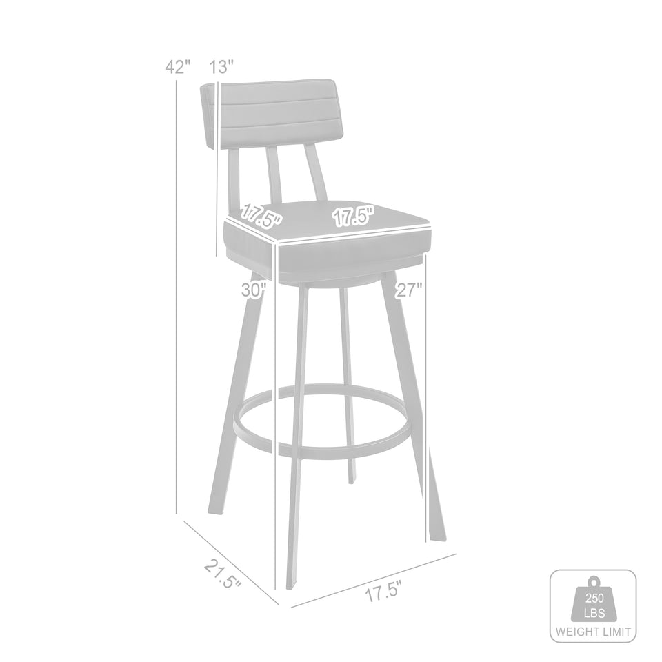 Benjamin Swivel Bar Stool