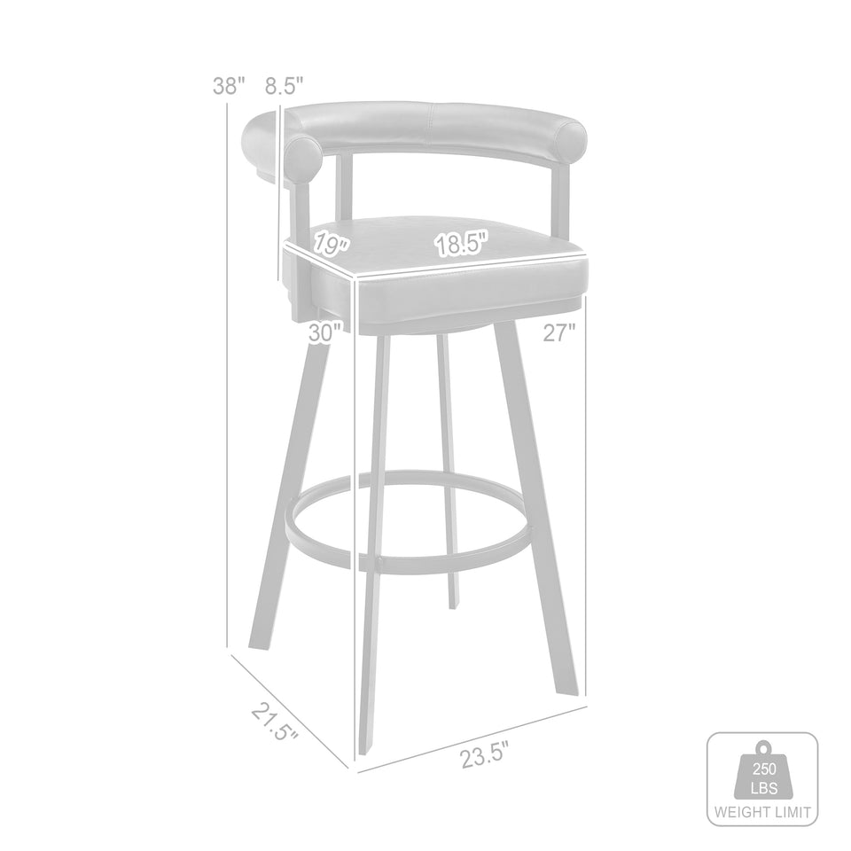 Magnolia Swivel Bar Stool