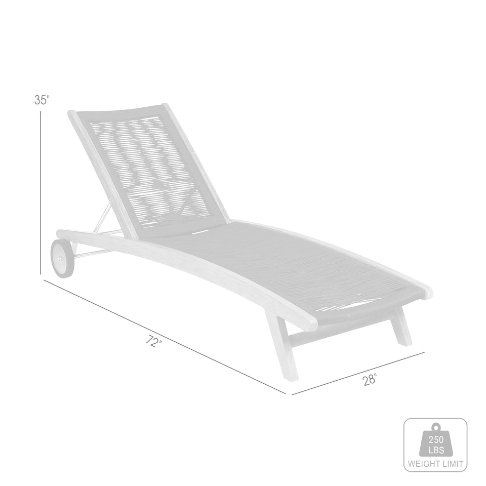 Odette Adjustable Chaise Lounge Chair