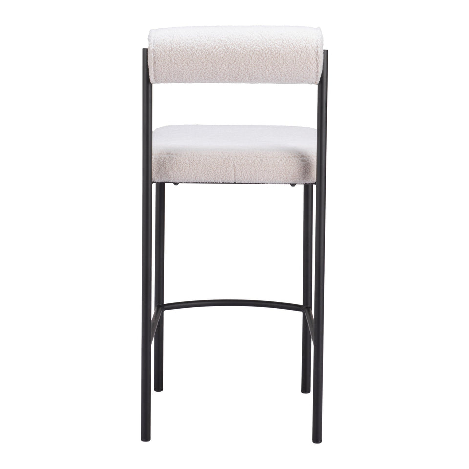 Livorno Counter Stool (Set of 2) Ivory