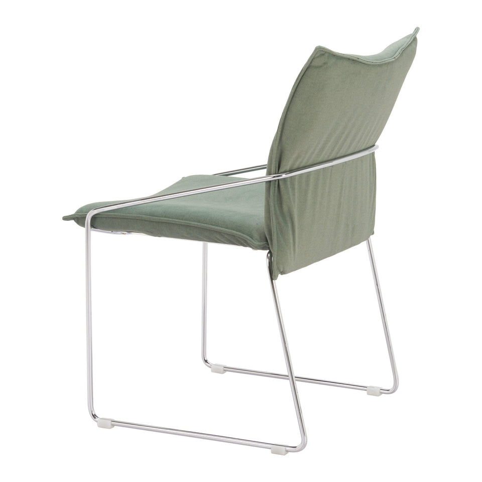 Pola Dining Chair (Set of 2) Green