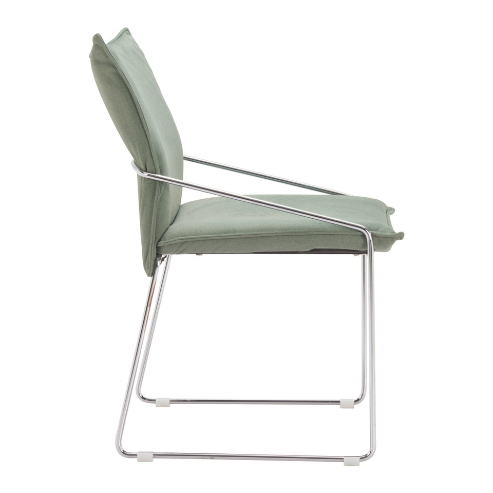 Pola Dining Chair (Set of 2) Green