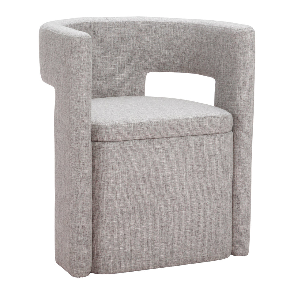 Papua Dining Chair Gray