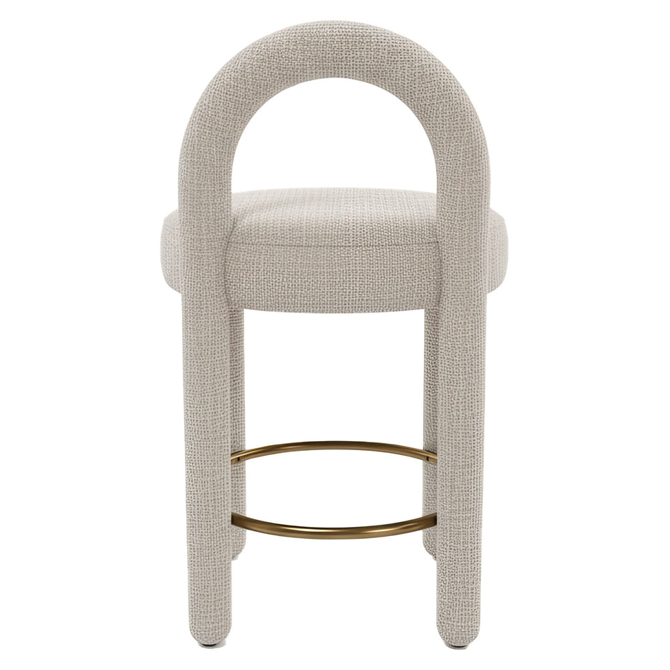 Curco Counter Stool (Set of 2) Gray