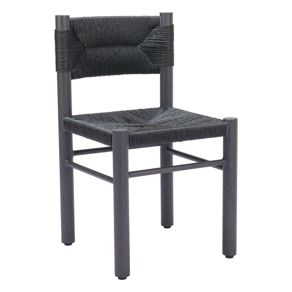 Iska Dining Chair (Set of 2) Black