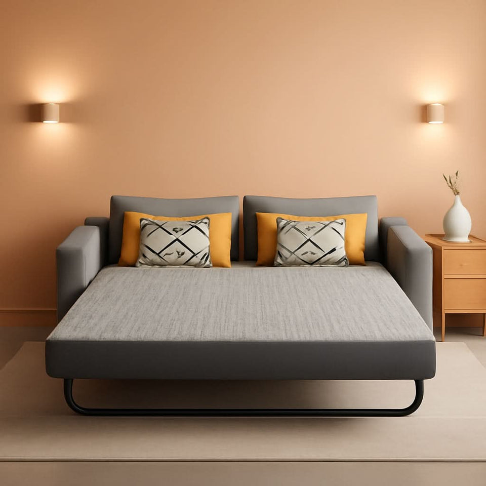 4-Inch Memory Foam Sofa Mattress Queen Size