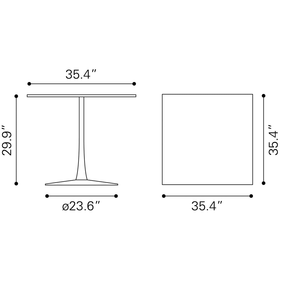 Molly Dining Table White