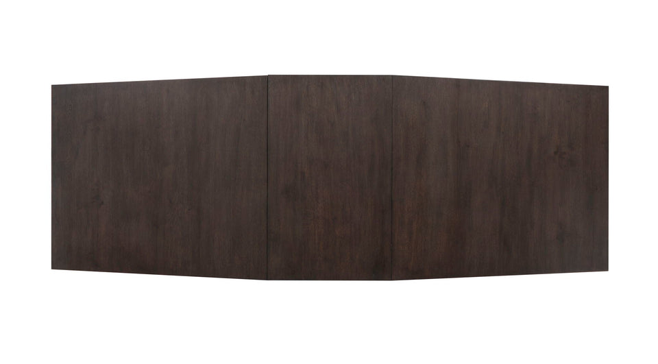 Tauren - Extendable Double Pedestal Dining Table - Coffee Bean