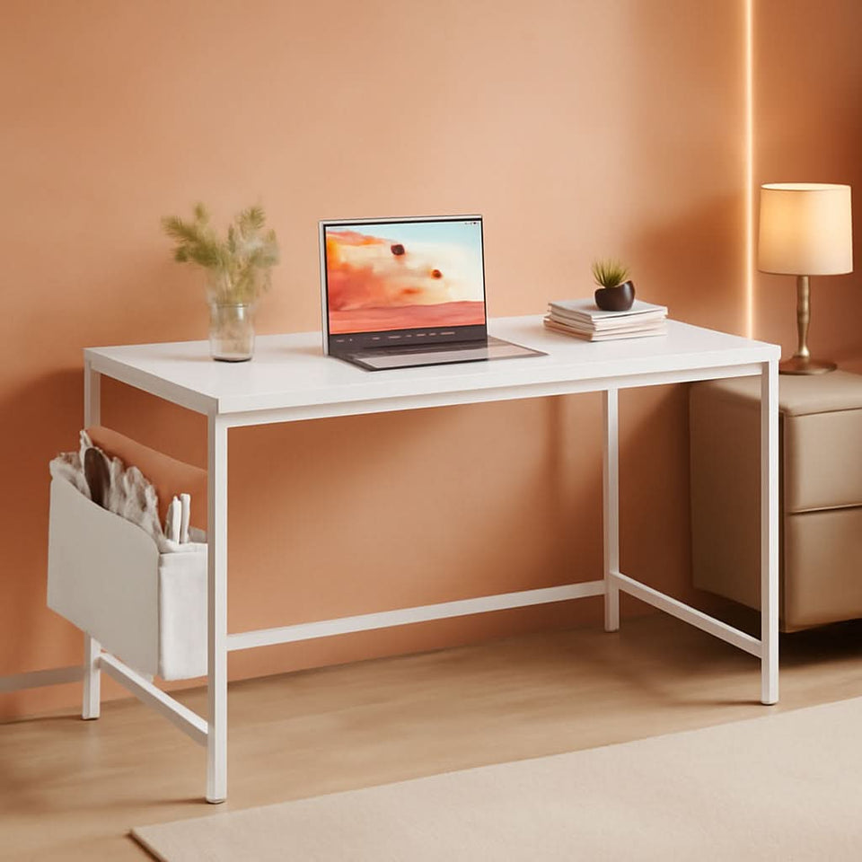 32 Inch Computer Desk With Storage Bag And Headphone Hook