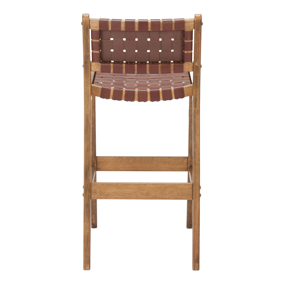 Feder Barstool (Set of 2) Brown