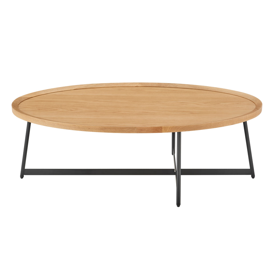 Niklaus 47" Oval Coffee Table