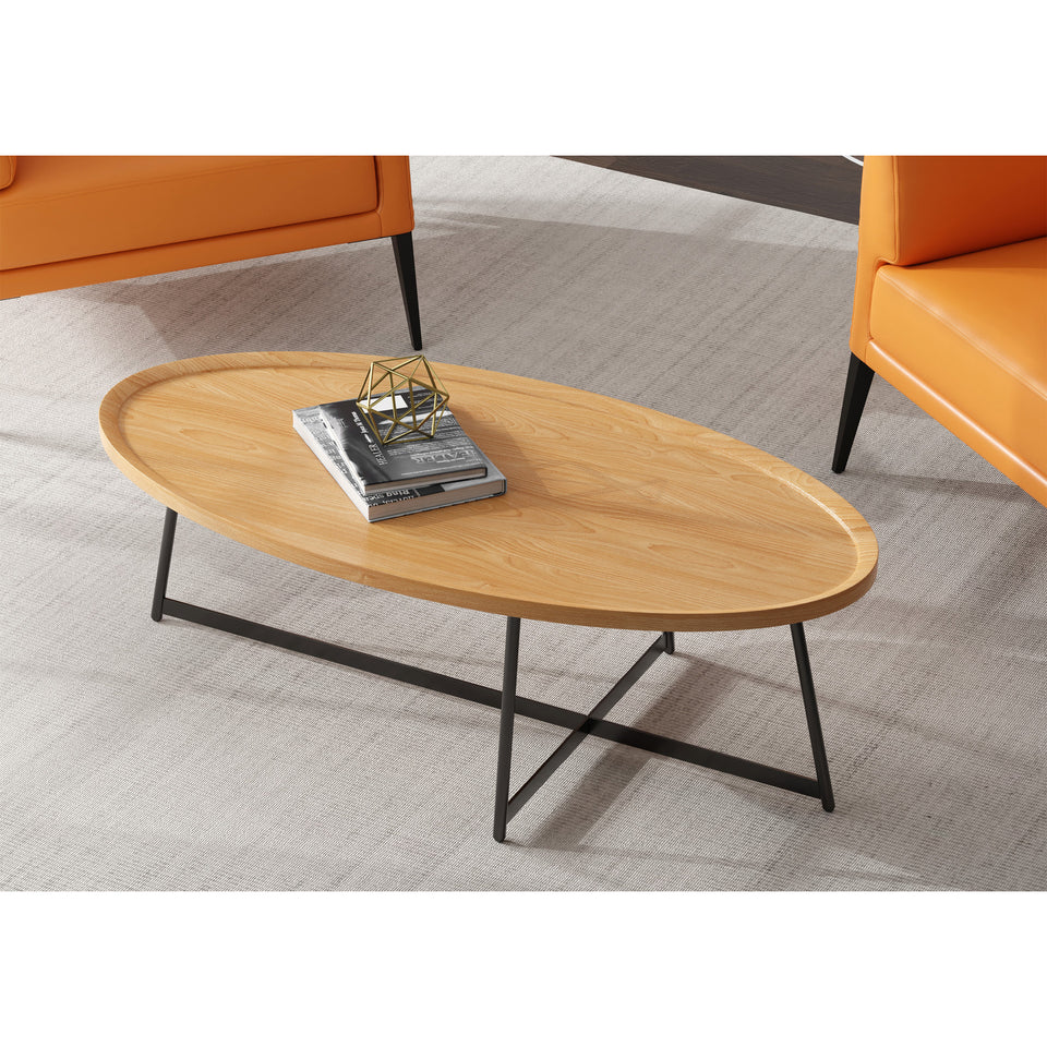 Niklaus 47" Oval Coffee Table
