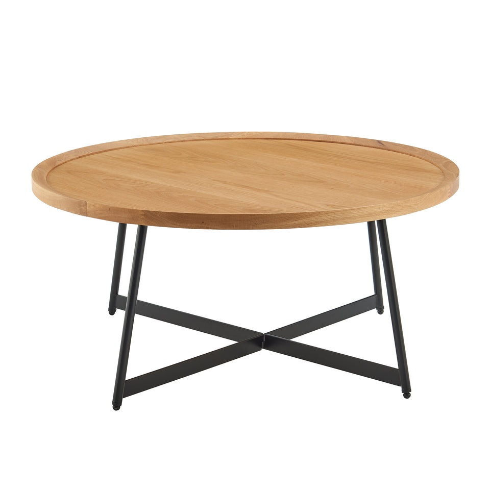Niklaus 35" Round Coffee Table