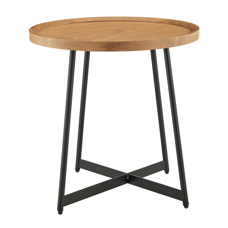 Niklaus 22" Round Side Table