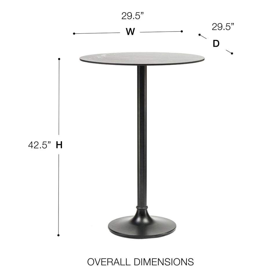 Jannie 30" Outdoor Bar Table