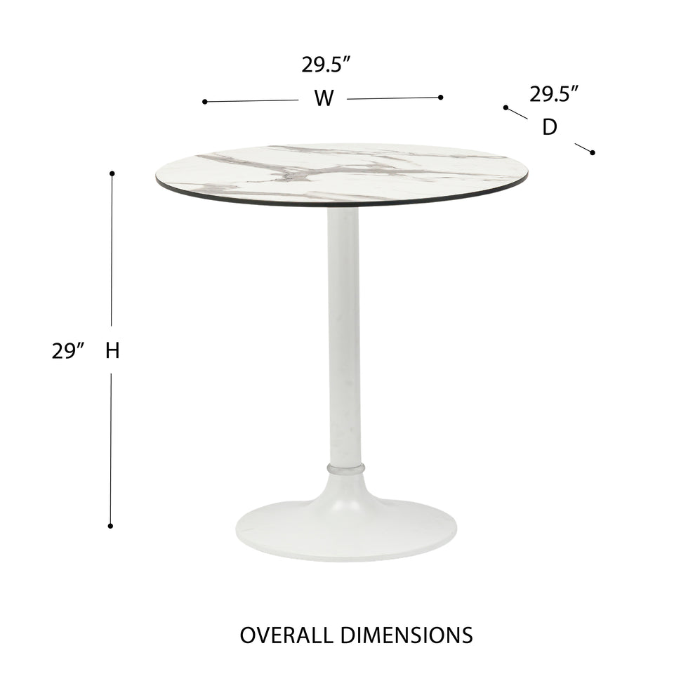 Jannie 30" Outdoor Bistro Table