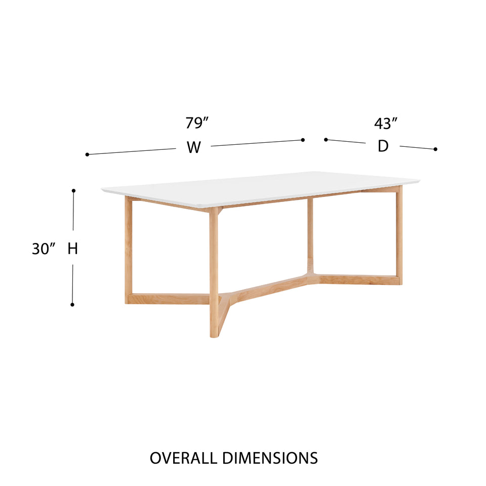 Aren 79" Rectangle Table