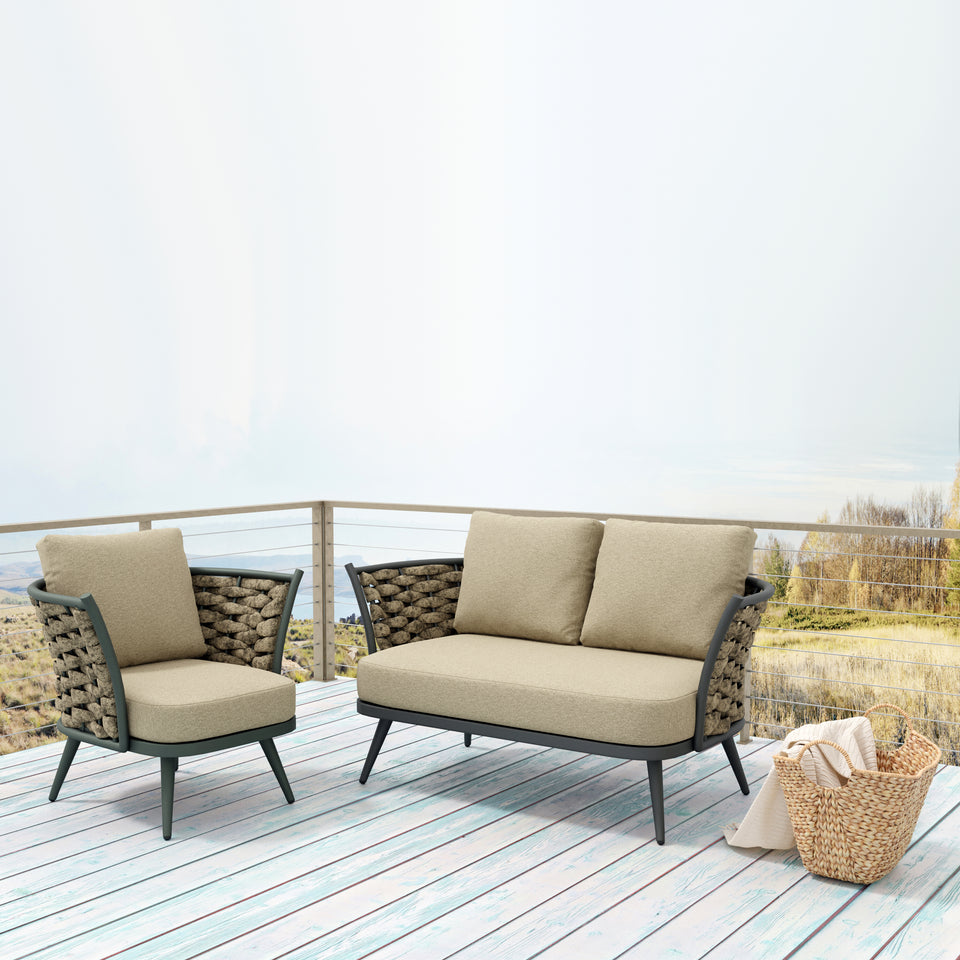 Solna Outdoor Lounge Chair