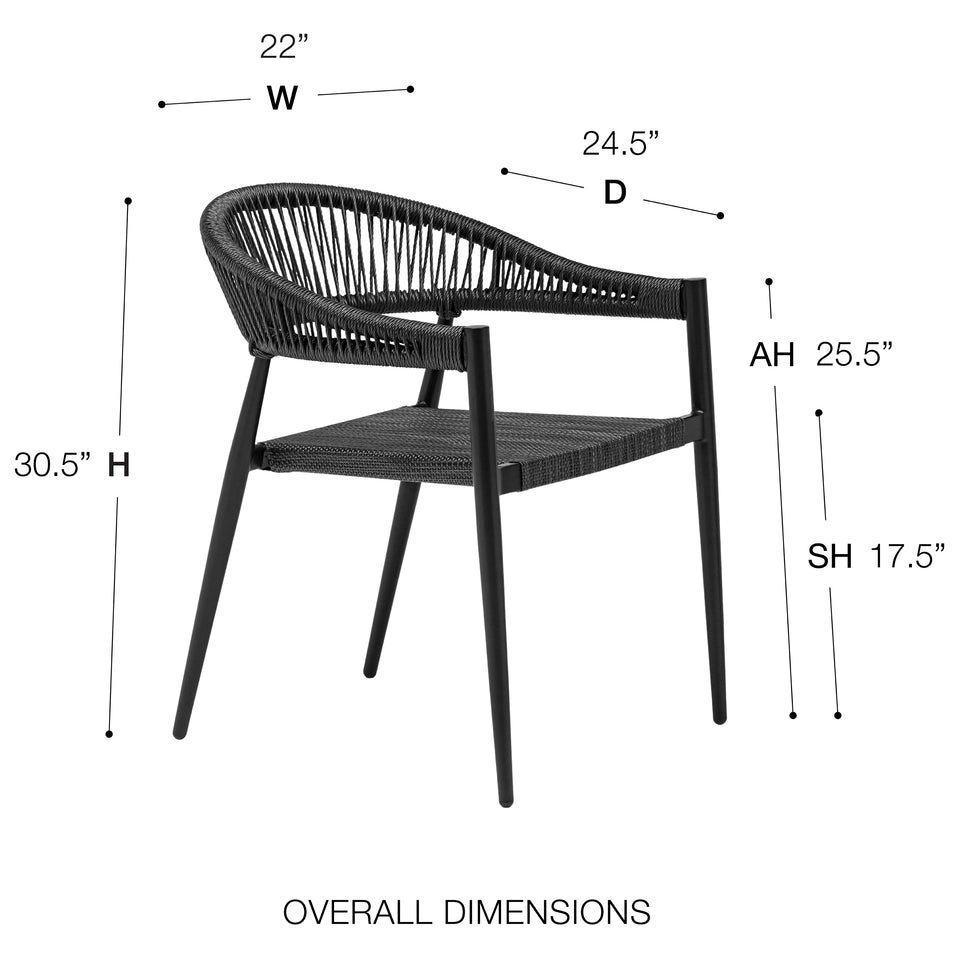 Iselin Outdoor Armchair