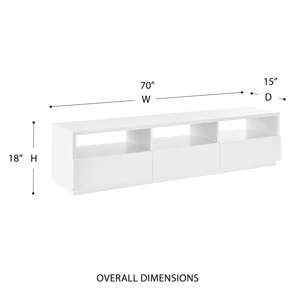 Tresero 70" Media Stand