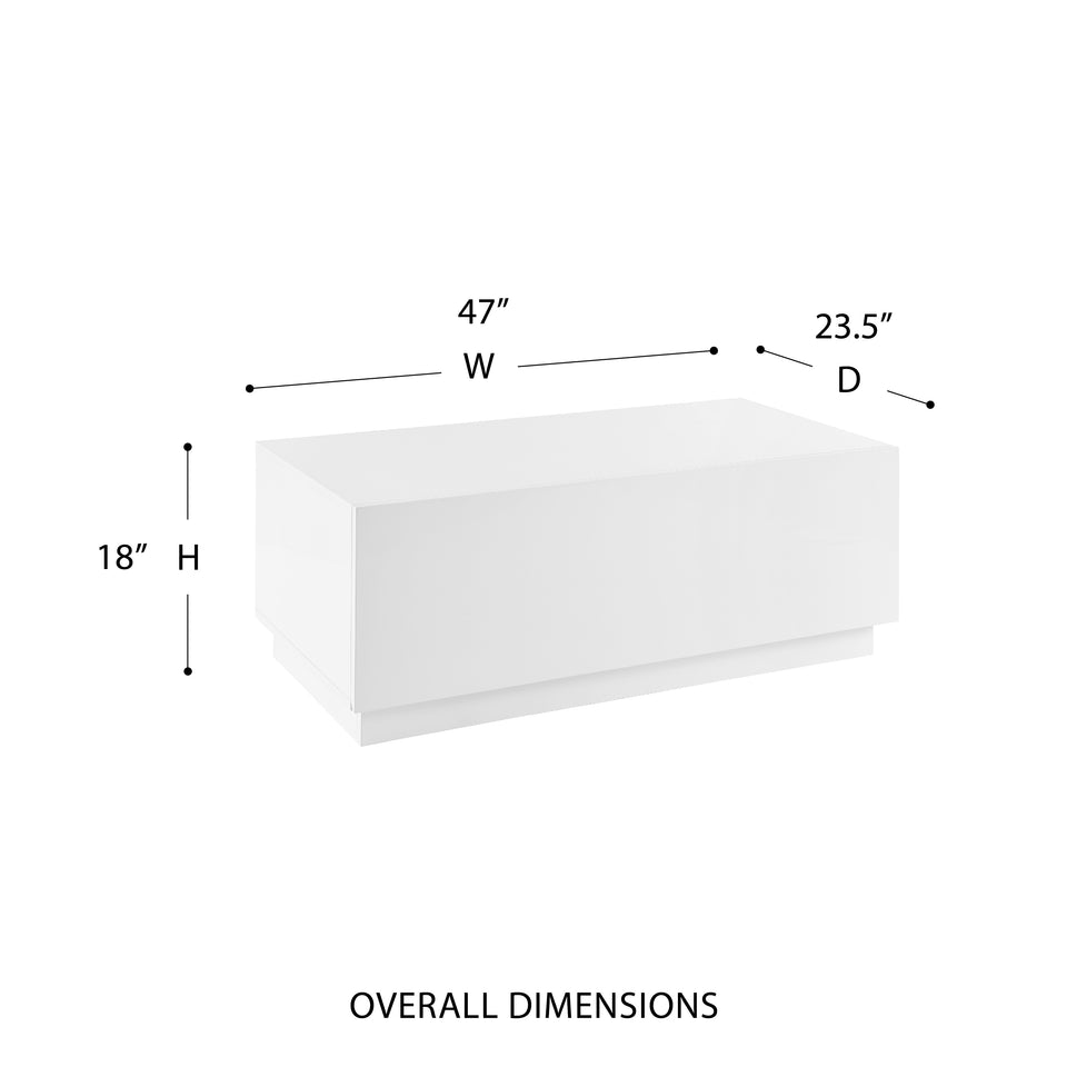 Tresero 48" Coffee Table