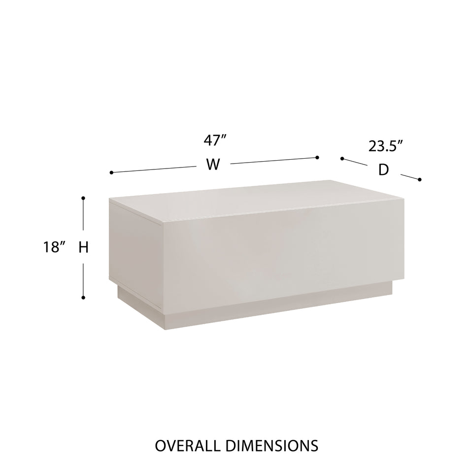 Tresero 48" Coffee Table