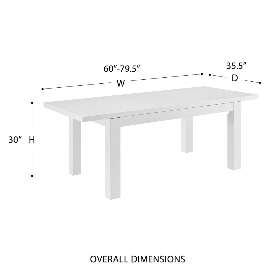 Tresero 60-80" Extension Table