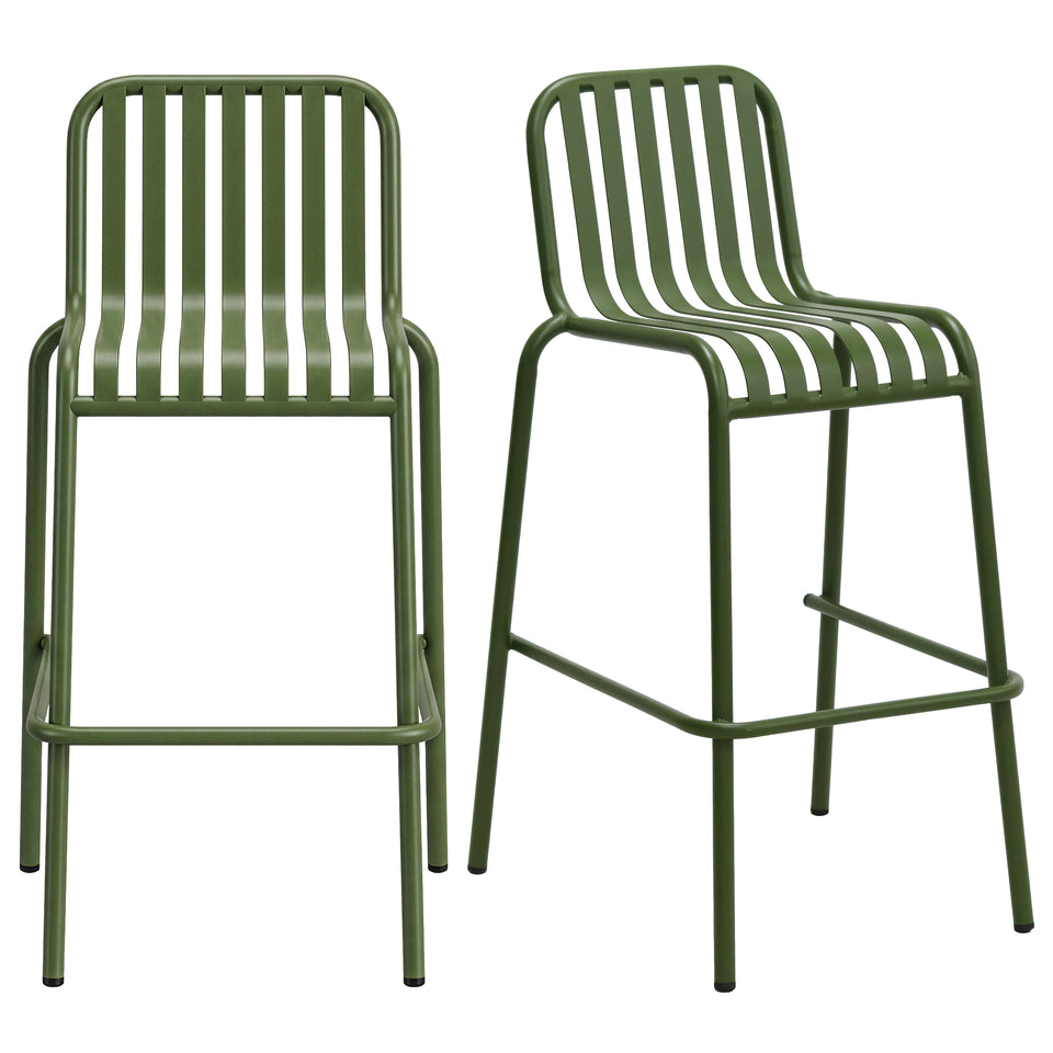 outdoor bar furniture - front view