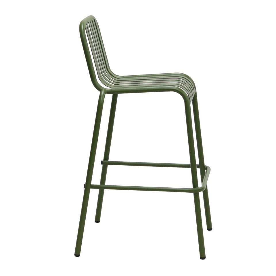 outdoor bar furniture - back view