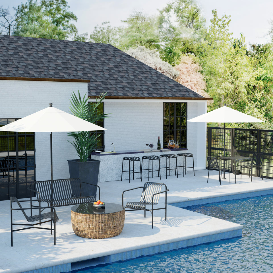 Enid Outdoor Loveseat