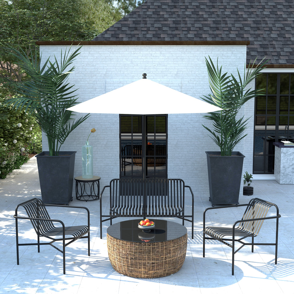 Enid Outdoor Loveseat