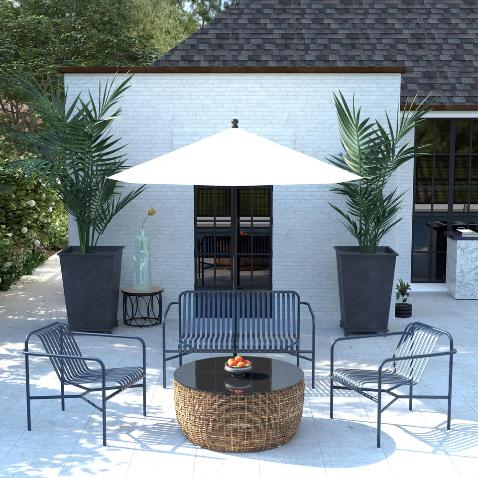 Enid Outdoor Loveseat