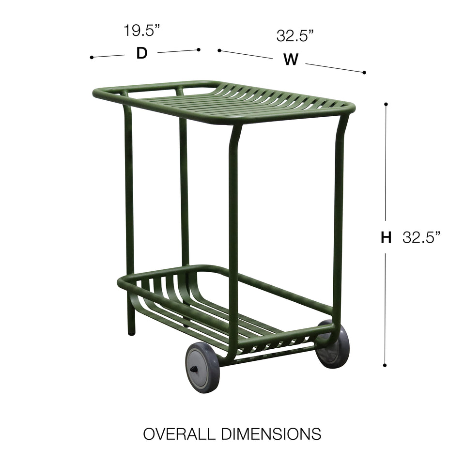 Enid 32" Outdoor Cart