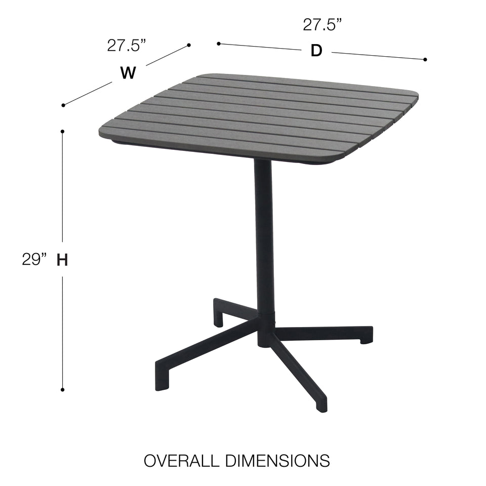 Kalmar 28" Folding Outdoor Table