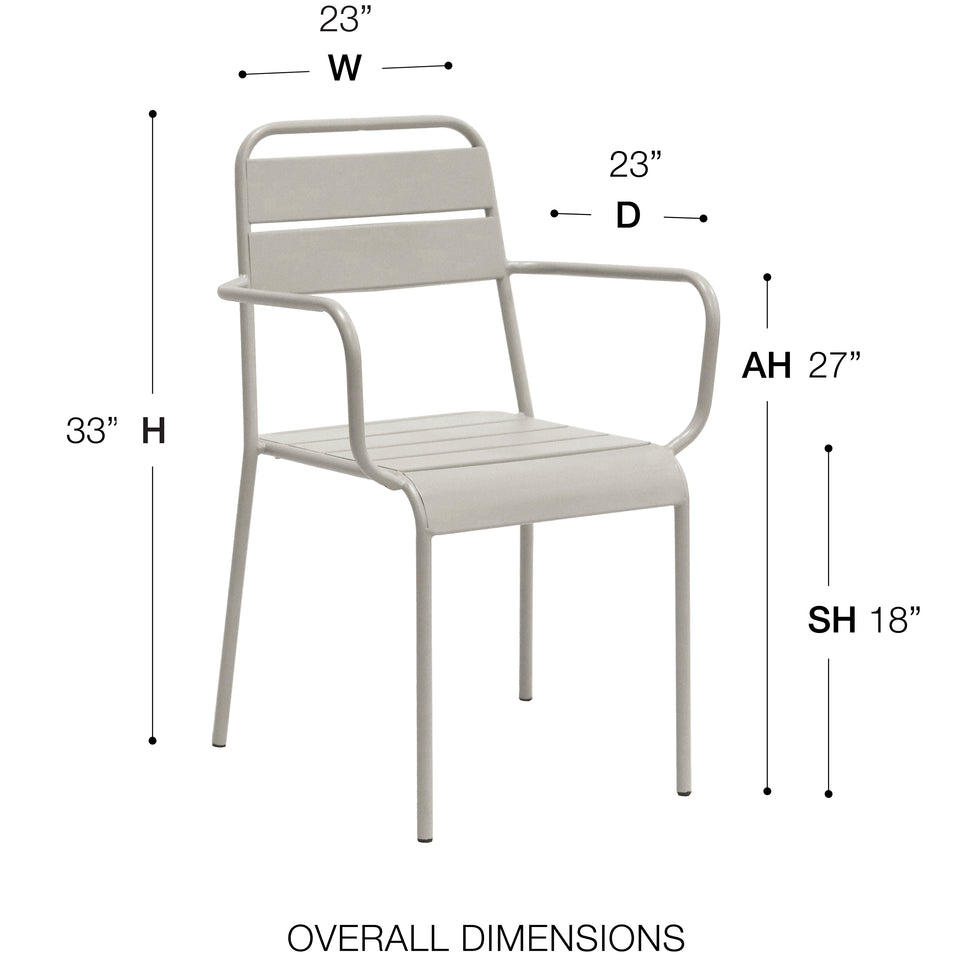 Rosco Outdoor Armchair